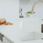 Undermount Sink installed into a stone benchtop